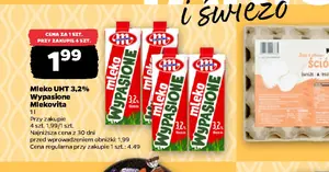 Mleko UHT 3,2% za 1,99 zł w Netto — sprawdź, ile zaoszczędzisz na codziennych zakupach