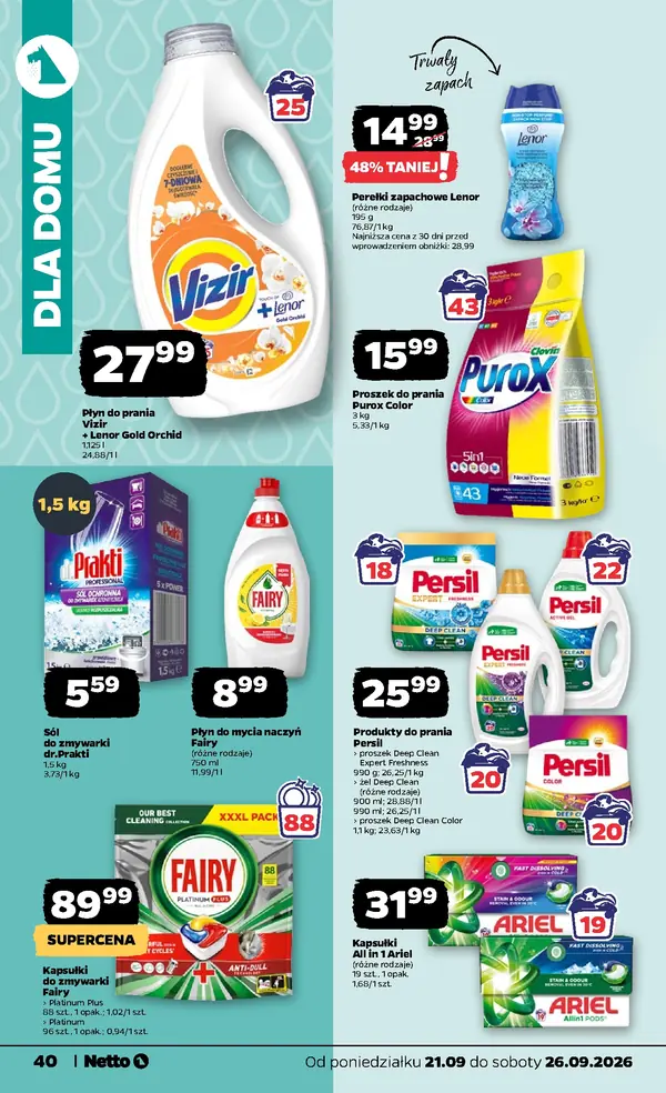 Strona 40 gazetki Netto