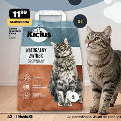 Żwirek drewniany Kiciuś