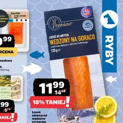 Łosoś atlantycki wędzony na gorąco Premieur