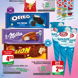 Lody rożek śmietankowy Wypasiony Mlekovita