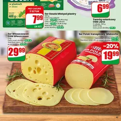 Ser Gouda Mlekpol plastry