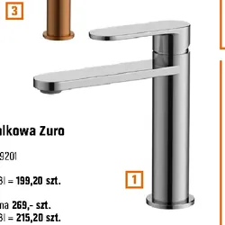 Bateria umywalkowa Zuro