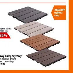 Podest tarasowy kompozytowy
