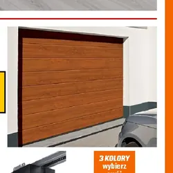 Brama garażowa segmentowa z napędem IsoMatic