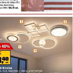 Plafon LED Nicolao