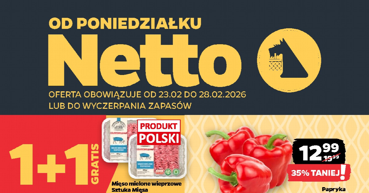 Papryka czerwona w Netto o 7 zł taniej — hit na sałatki i obiady. Gdzie jej szukać?