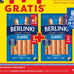 Parówki Berlinki Classic