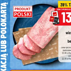 Schab wieprzowy extra bez kości