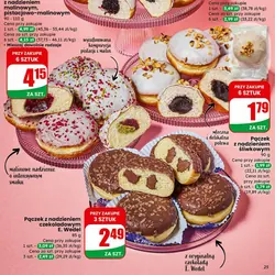 Pączek z nadzieniem czekoladowym E. Wedel