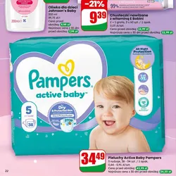 Pieluchy Active Baby Pampers