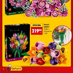 Klocki LEGO® Bukiet różowych róż 10374