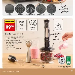 Blender ręczny 4 w 1