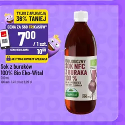 Sok z buraków 100% Bio Eko-Wital