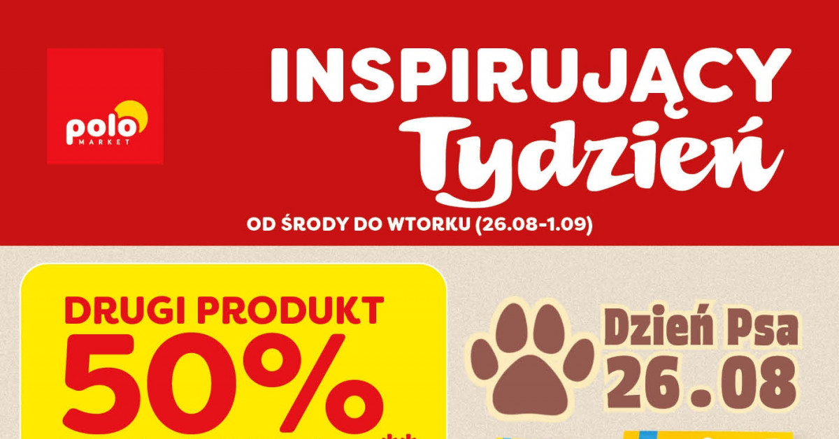 TOP promocje z gazetki POLOmarket (26.08–01.09) — 6 okazji, które warto kupić teraz!
