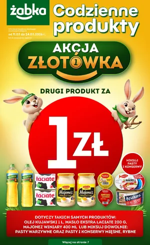 Gazetka Żabka spożywcza (11.03-24.03)
