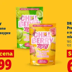 CHILLBERRY Owoce mrożone w kwaśnej posypce