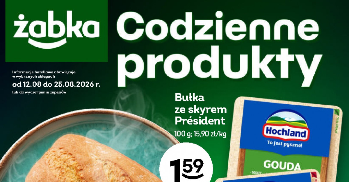 Nowa gazetka Żabka (12.08–25.08): 10 promocji, które wywrócą twój koszyk do góry nogami!