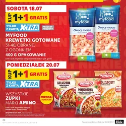 MYFOOD KREWETKI GOTOWANE 31-40, OBRANE, Z OGONKIEM