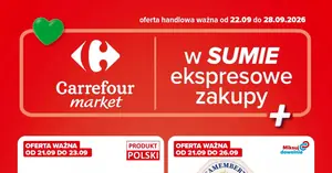 Nowa gazetka Carrefour 22.09–28.09: 10 promocji, które warto sprawdzić natychmiast!