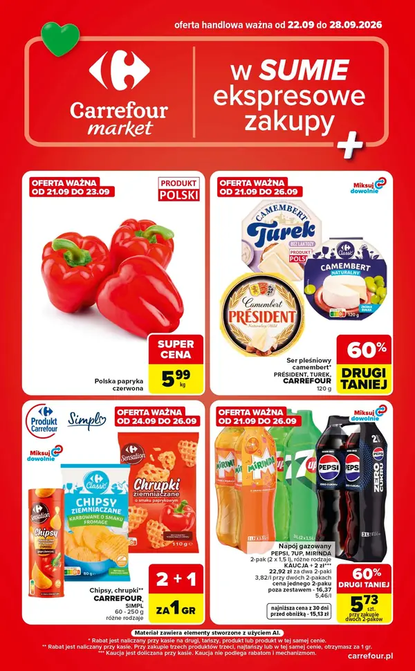 Strona 1 gazetki Carrefour