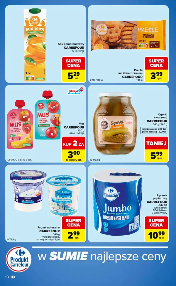 Strona 10 gazetki Carrefour