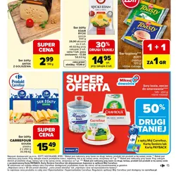 Ser żółty CARREFOUR GOUDA plastry