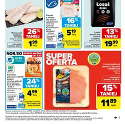 Łosoś wędzony JAKOŚĆ Z NATURY CARREFOUR