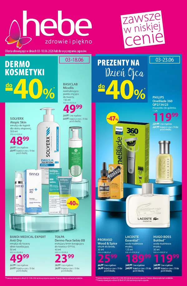 Strona 1 gazetki Hebe