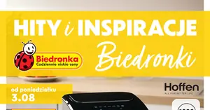 Nowa gazetka Biedronki (01.08–31.08): 10 hitów, które musisz zobaczyć!