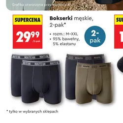 Bokserki męskie, 2-pak