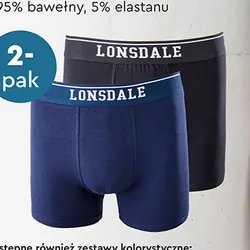 Bokserki męskie, 2-pak