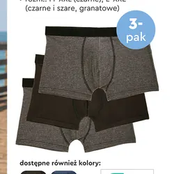 Bokserki męskie, 3-pak