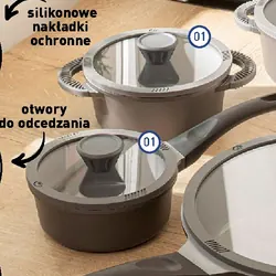 Crofton Garnek 18 cm / Rondel aluminiowy 16 cm