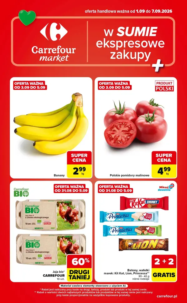 Strona 1 gazetki Carrefour