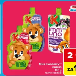 Mus owocowy KUBUS