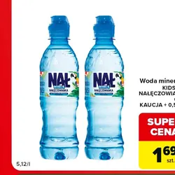 Woda mineralna KIDS CUP NAŁĘCZOWIANKA