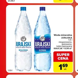 Woda mineralna Jurajska
