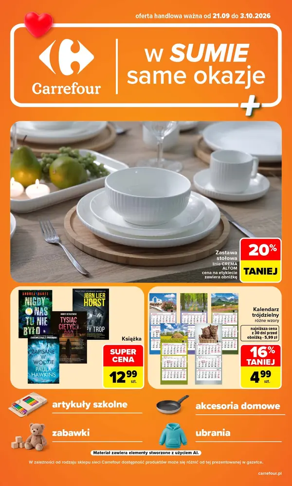Strona 1 gazetki Carrefour