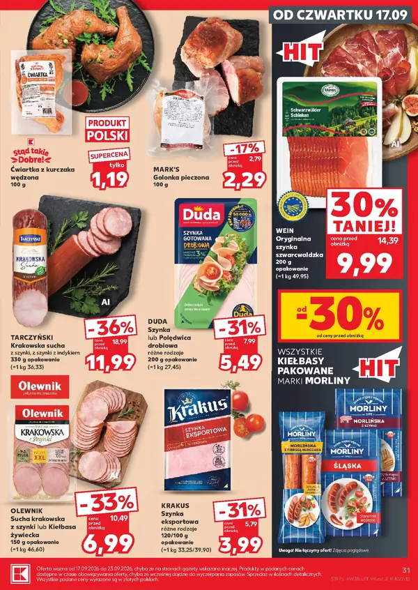 Strona 31 gazetki Kaufland