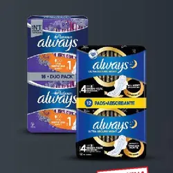 Podpaski Always Platinum, UltraSecure