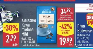 Kawa mielona Mild za 19,99 zł zamiast 34,99 zł — najlepsza okazja dla fanów kawy w Aldi