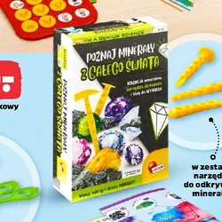Zestaw naukowy Poznaj minerały z całego świata