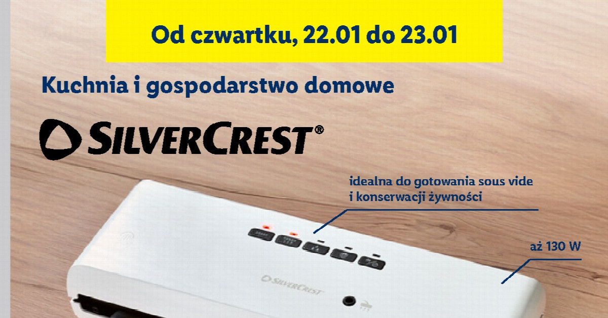 Zgrzewarka próżniowa za pół ceny?! Sprawdzamy, czy warto kupić w promocji Lidla