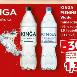 Kinga Pienińska Woda mineralna