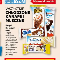 Chłodzone kanapki mleczne
