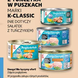Filety lub kawałki z tuńczyka