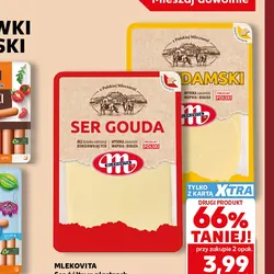 Ser żółty w plastrach Mlekovita