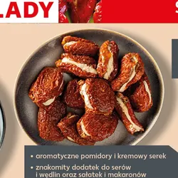 Suszone pomidory z serkiem