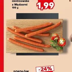 Kiełbaski śląskie bez osłonki